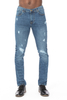 Slim Fit Distressed Jeans No Medium Blue image 3