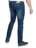 Knee Rip Slim Tapper Jeans No Dark Blue image 4