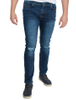 Knee Rip Slim Tapper Jeans No Dark Blue image 5