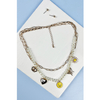 16 Inches And 16 Inches Pearl Charm Chain Necklace image 3