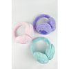 Adult Pastel Tone Sequin Heart Earmuff
 Pack Of 12 image 4