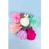 Variety Color Crown Pompom Keychain
 
 Fuchsia Mint Lavander image 2