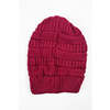 Winter Warm Knitted High Bun Beanie Hat image 2