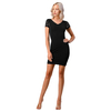 Petite Fit Bodycon Mini Dress Black Dress image 4