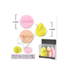 Round And Teardrop Shaped Makeup Sponge Set image 2