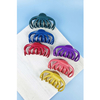 French Colorful Hair Claw Clip image 2