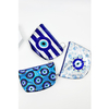 Glossy Evil Eye Print Coin Purse Keychain image 2