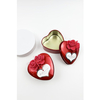 Heart Shaped Valentine Can With Rose Flower In A Cap image 4