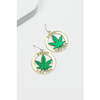 Highest Marijuana Acrylic Hook Earring image 2