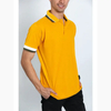 Solid Pique Polo With Tipping Collars HF-1803 image 3