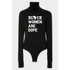 Black Women Are Dope Graphic Long Sleeve Bodysuit image 2