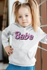 Babe Print Kid Hoodie image 2