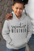 Sweater Weather Print Kids Hoodie image 4