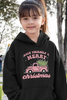 Merry Christmas Print Kids Hoodie image 3