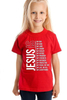 CTN-L1560 JESUS Print Kids t shirt  image 3