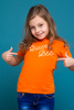 CTN-W1117 QUEEN BEE Print Kids t shirt  image 2