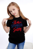 CTN-L2235 STAR SASSY Print Kids t shirt  image 3