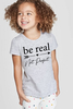 CTN-L2233 BE REAL Print Kids t shirt  image 5