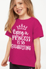 CTN-L2215 PRINCESS  Print Kids t shirt  image 3