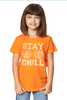 CTN-L2218   CHILL Print Kids t shirt  image 3