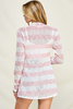 STRIPED SWEATER KNIT CARDIGANS image 2