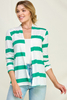 STRIPED CARDIGAN image 2