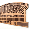 Riverfront Stadium - Vintage Cincinnati Reds and Cincinnati Bengals Wall Art image 4