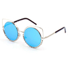 A21 Designer PearlStudded CutOut Cat Eye Sunglasses image 5