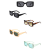 Classic Rectangle Retro Flat Top Square Fashion Sunglasses image 1