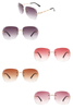 Classic Rimless Chic Square Tinted Fashion Women Sunglasses image 1