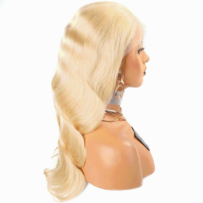 Brazilian Blonde Straight & Body Wave Full Lace Wig -130% Density