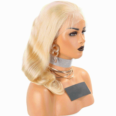 Brazilian Blonde Straight & Body Wave Full Lace Wig -130% Density