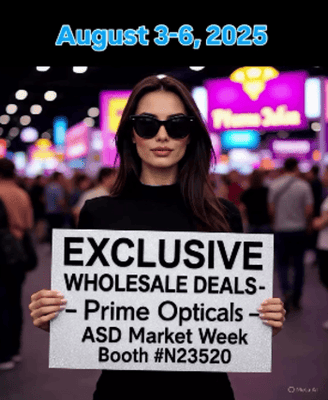 Vegas Bound: Prime Opticals Wholesale Eyewear Deals