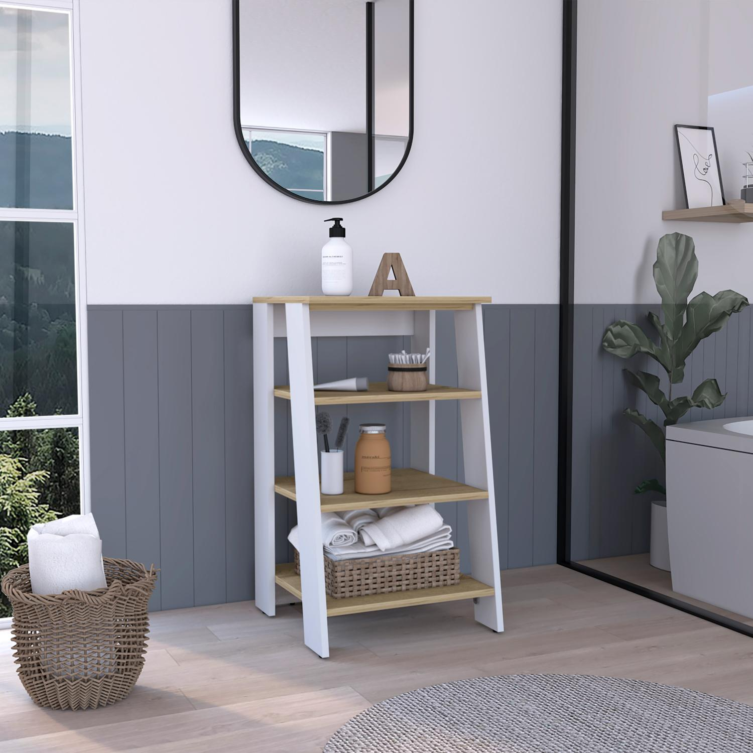 Light Oak / White