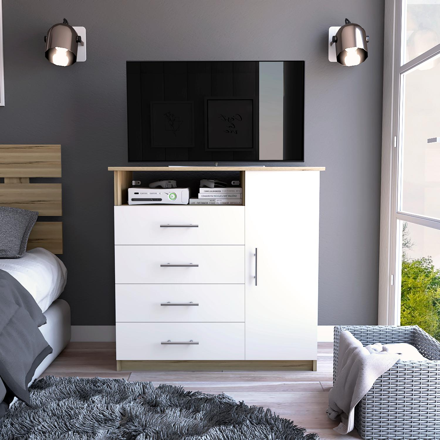 Light Oak / White