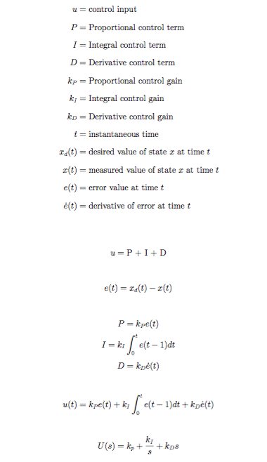 Quadrotor Control System Design - Position, Attitude, and Motor Control