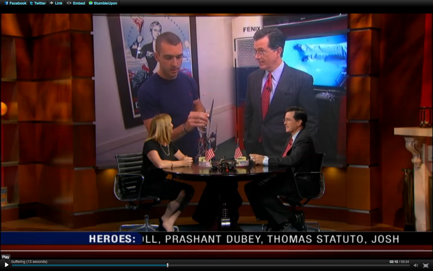 Wil Selby interview with Missy Cummings on The Colbert Report Wil Selby interview with Missy Cummings on The Colbert Report