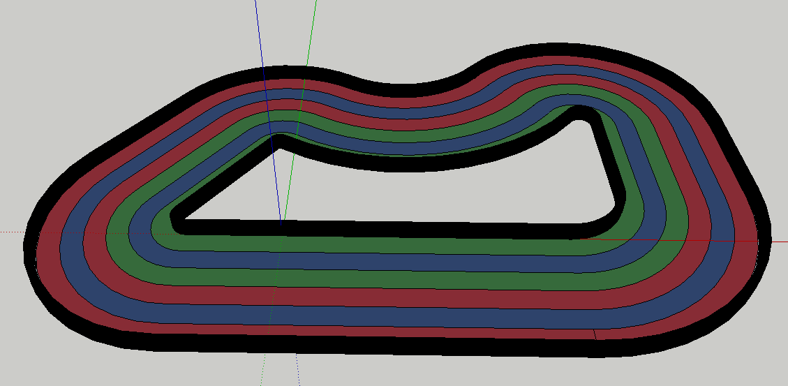 FormulaPi Track Sketchup Model