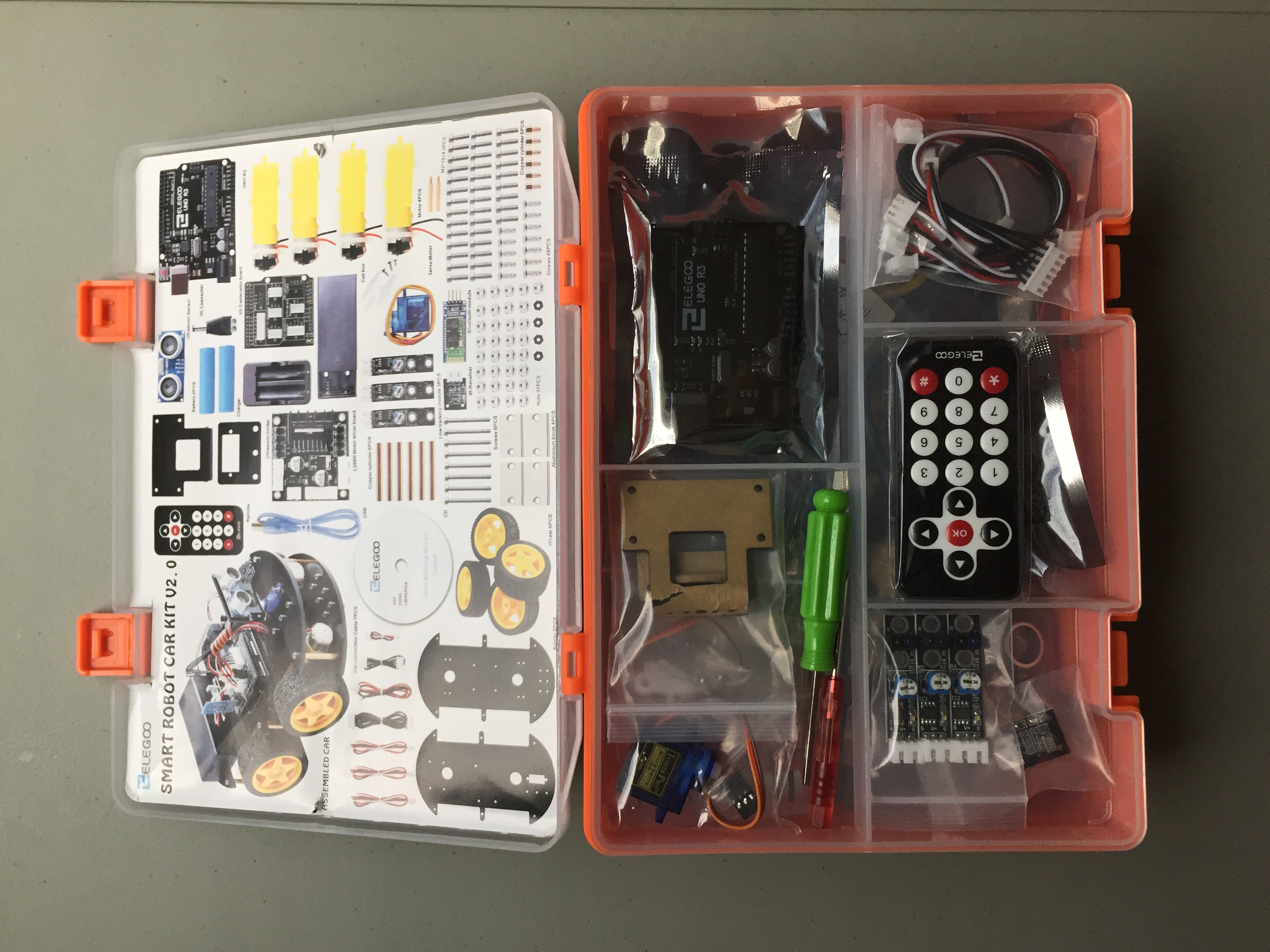 DIY Autonomous Vehicle Elegoo Vehicle Assembly Wil Selby