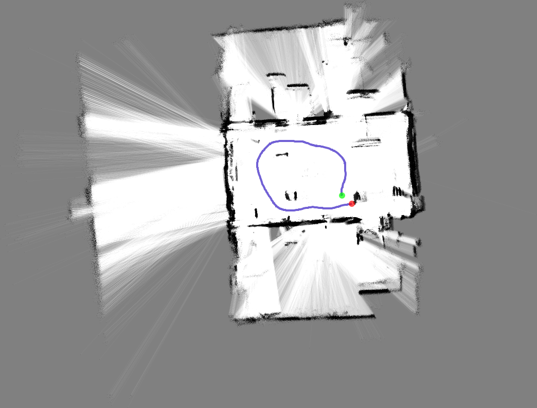 Cartographer Probability Grid from OS-1 RC Car