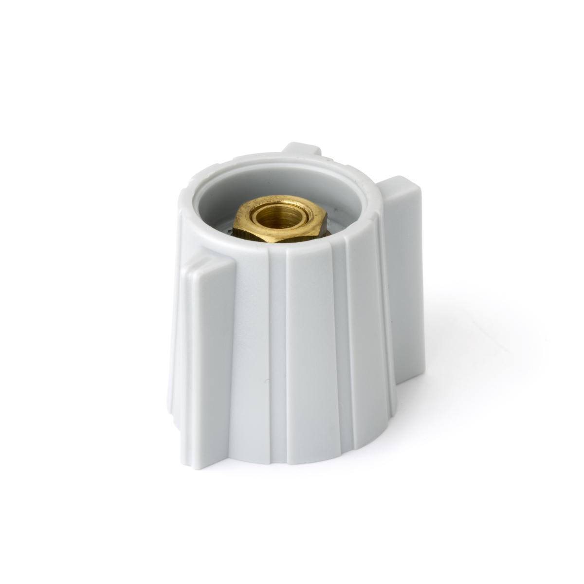 Collet Knob Tall Triple Wing W210006GRAY SELCO Products