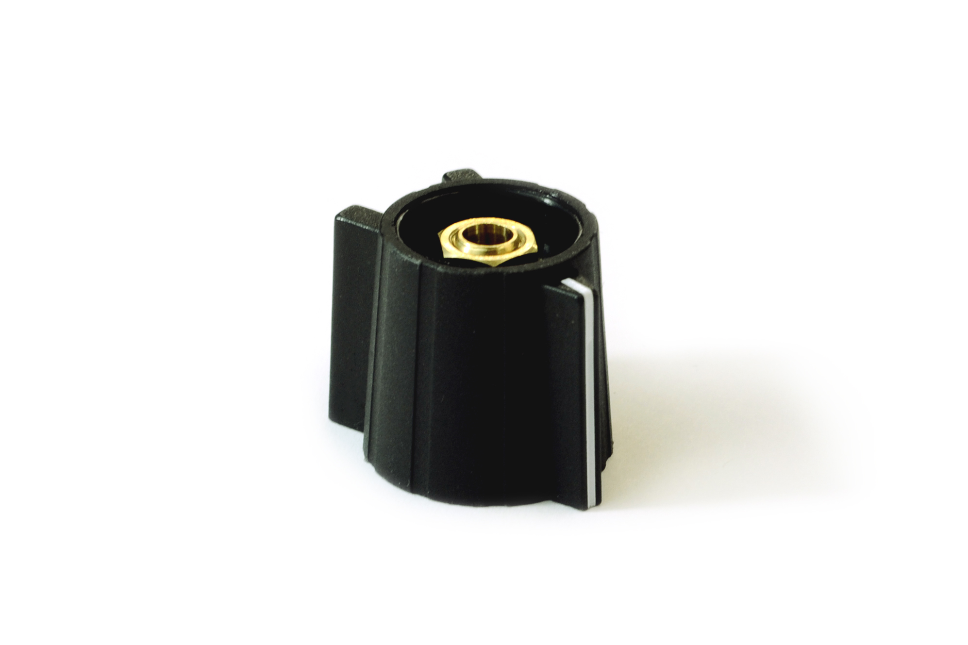 Collet Knob Tall Triple Wing W211004BLACK SELCO Products