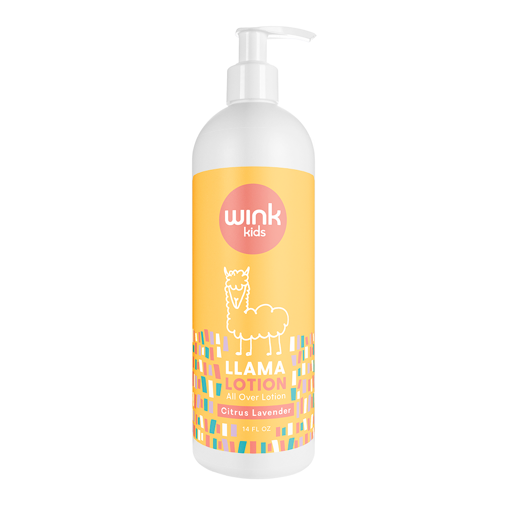 llama lotion from Wink Naturals