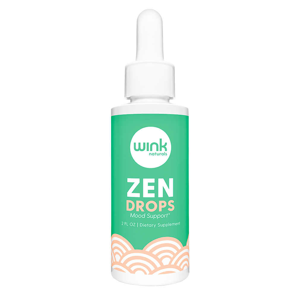 Zen Drops from Wink Naturals, helps with anxiety and overwhelm