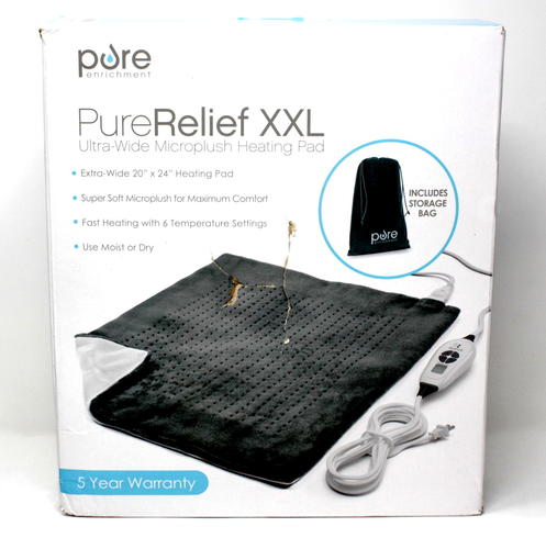 Pure Enrichment PureRelief XXL Ultra-Wide Heating Pad | eBay