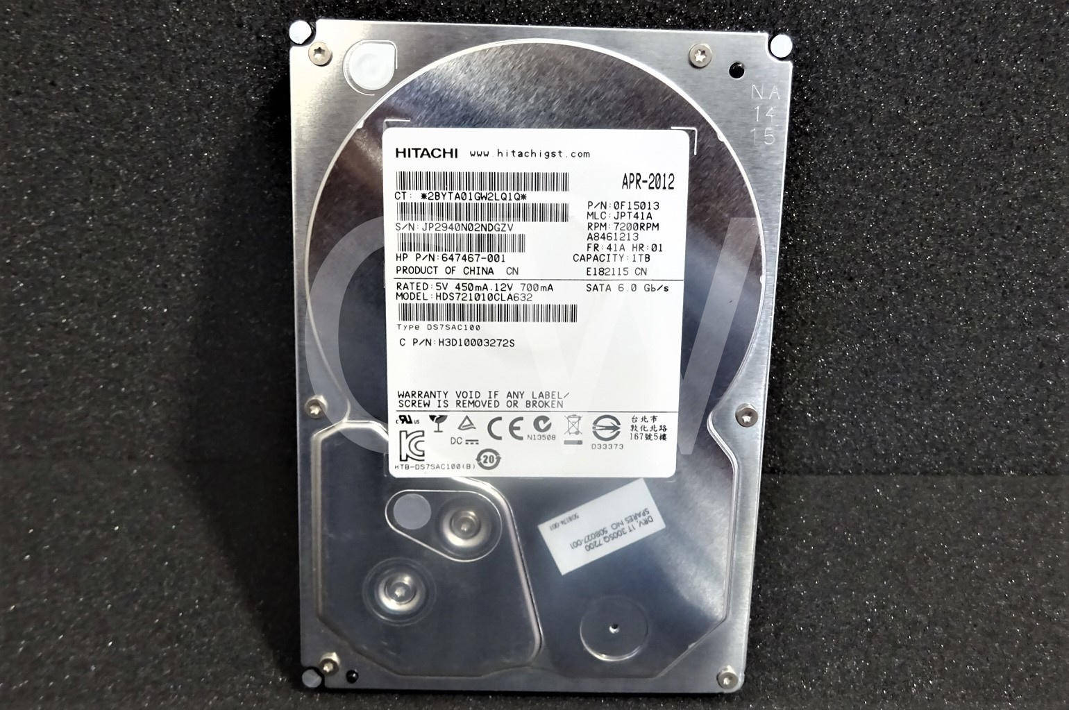 HDS721010CLA632 Hitachi 1TB 7200RPM 6Gbps 3.5