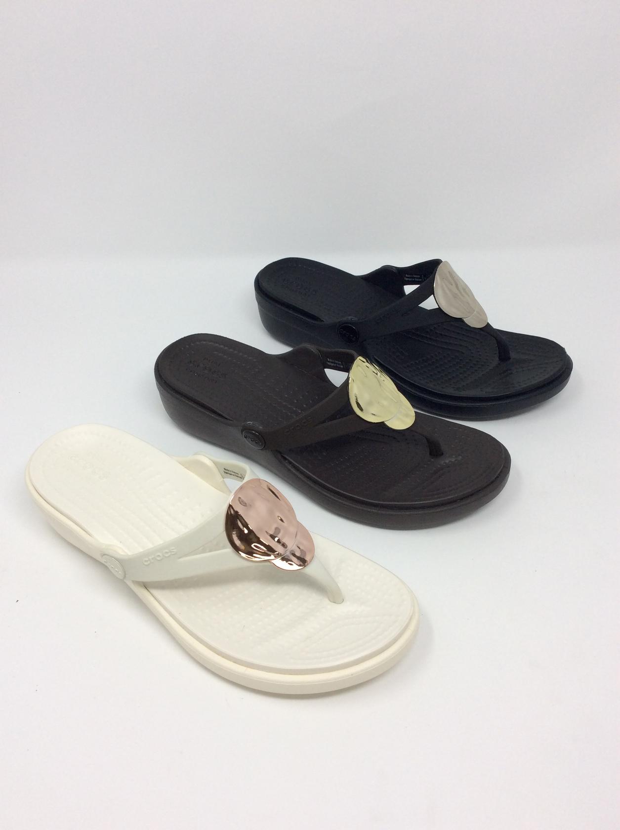 women's sanrah liquid metallic wedge