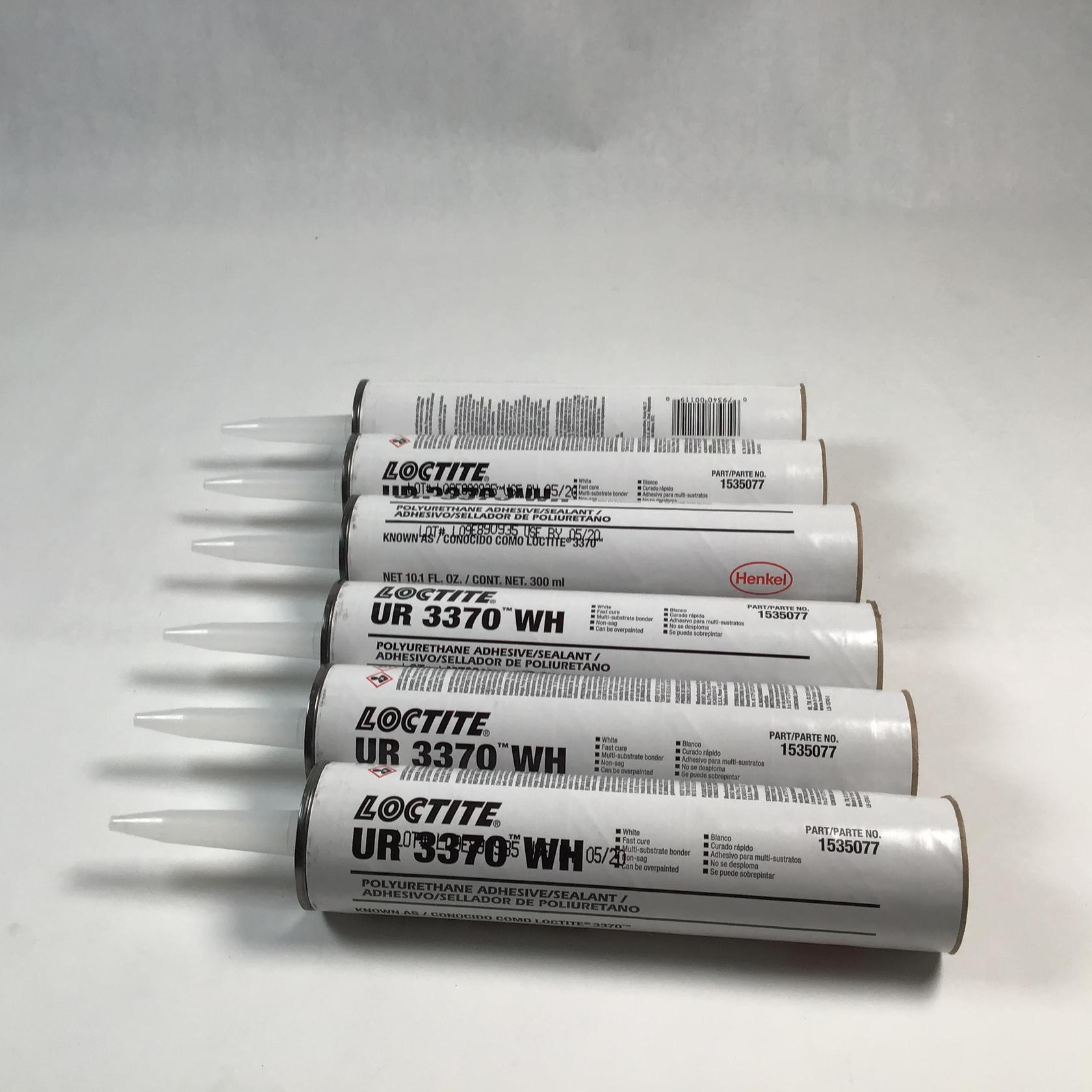 (6 PACK) Loctite 3370 Sealant 300 ML Cartridge White Polyurethane