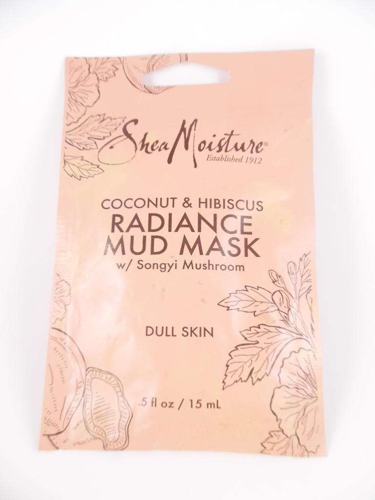 shea moisture coconut & hibiscus radiance moisturizer with songyi mushroom