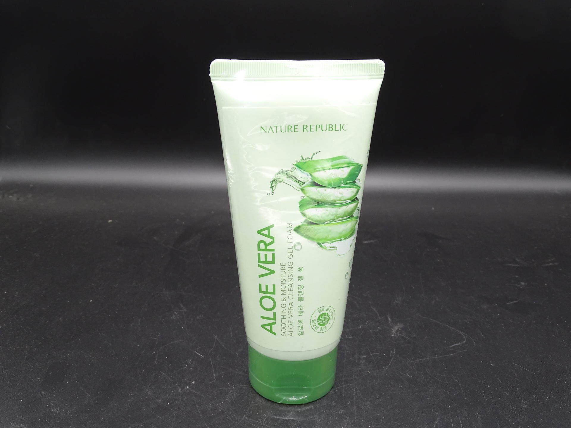 Nature Republic Soothing and Moisture Aloe Vera Cleansing Gel Foam, 5.